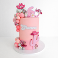 Pink Cowgirl Birthday Cake