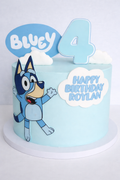 Bluey Birthday Cake