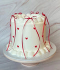 Heart Pattern Cake