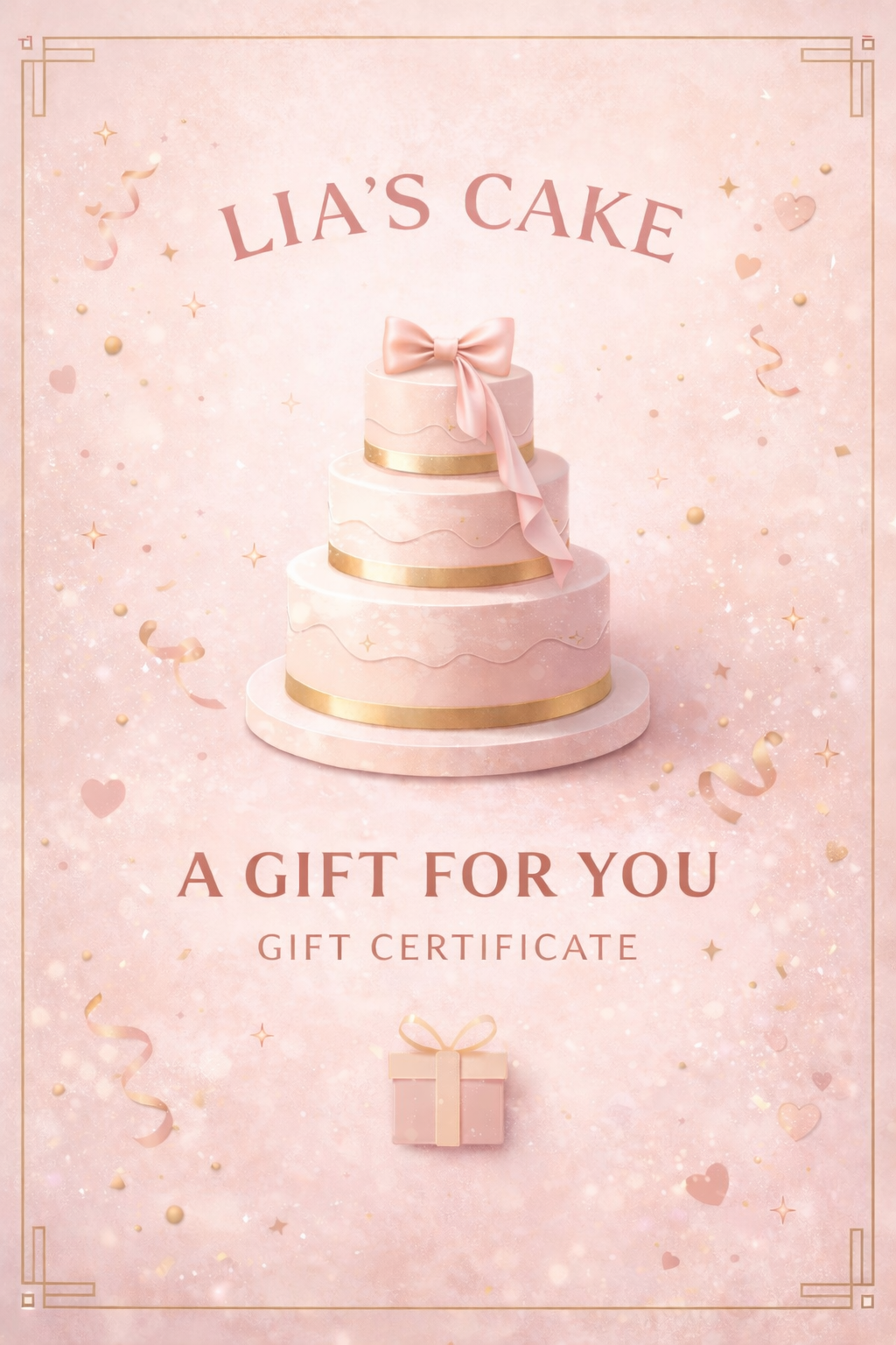 Lia's Cake Gift Card